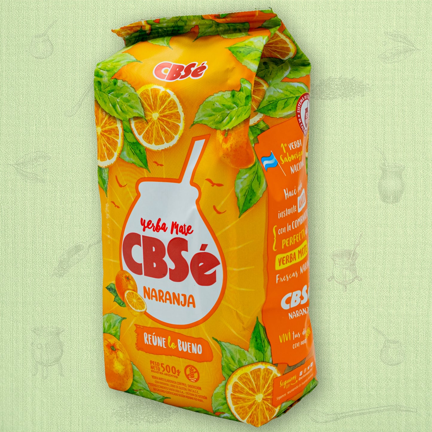 Yerba Mate CBSé Naranja 500g