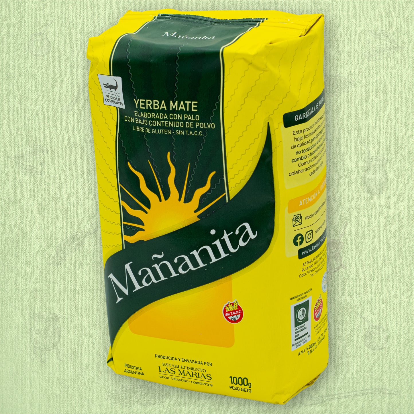 Yerba Mate Mañanita 1KG