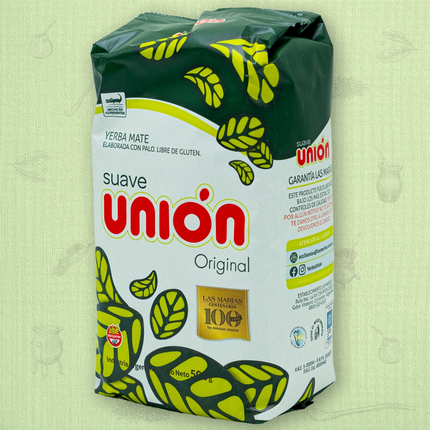 Yerba Mate Unión 500g