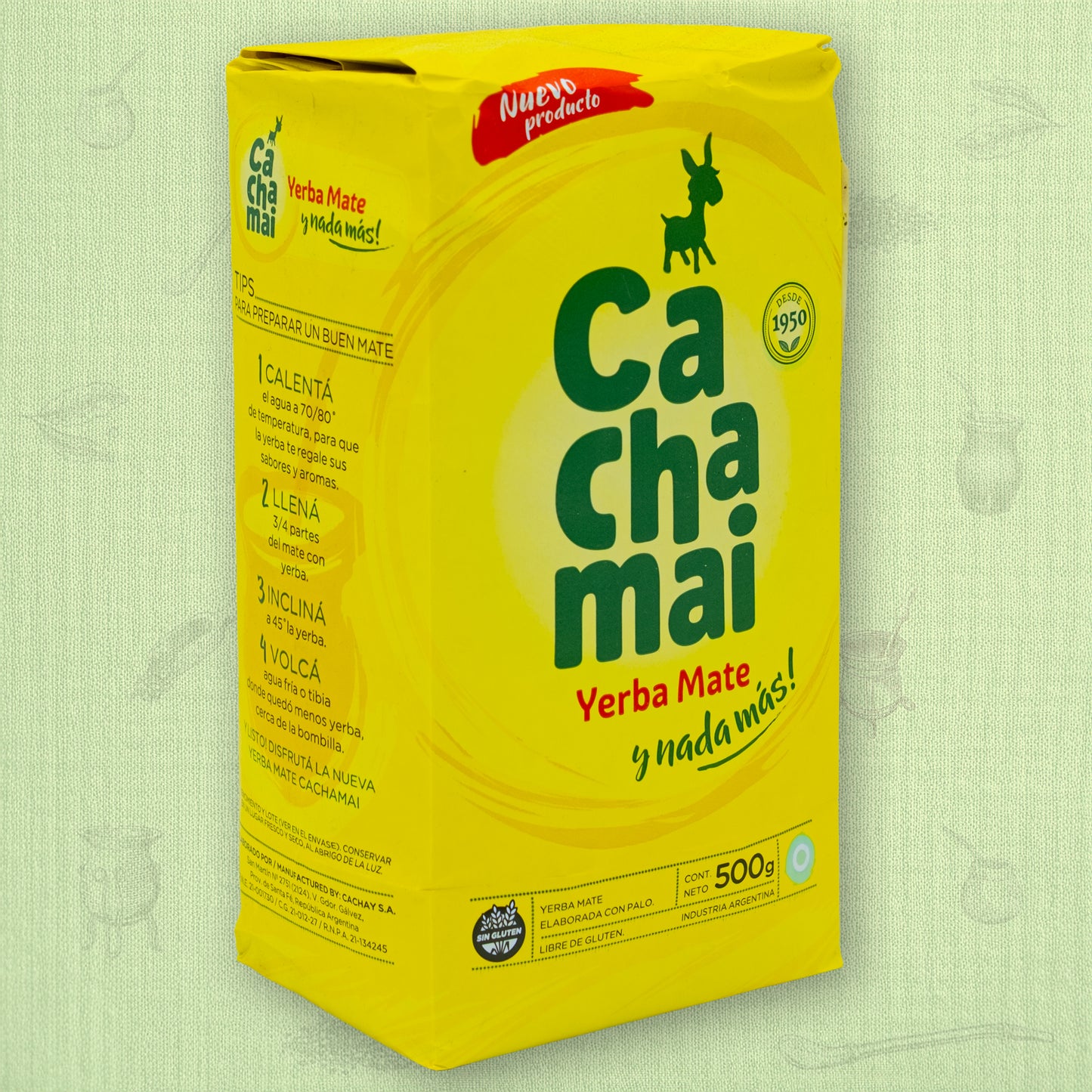 Yerba Mate Cachamai 500g