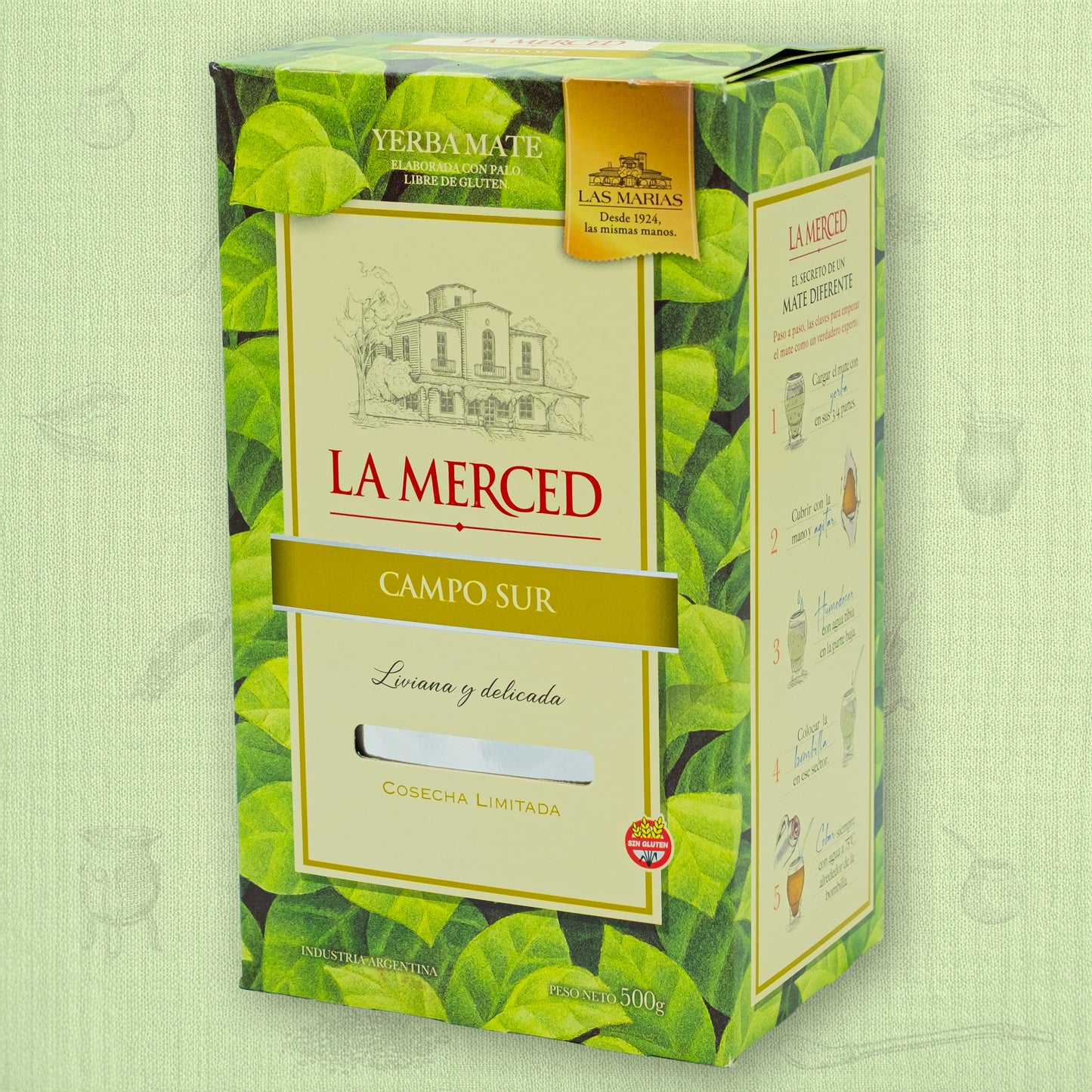 Yerba Mate La Merced Campo Sur 500g