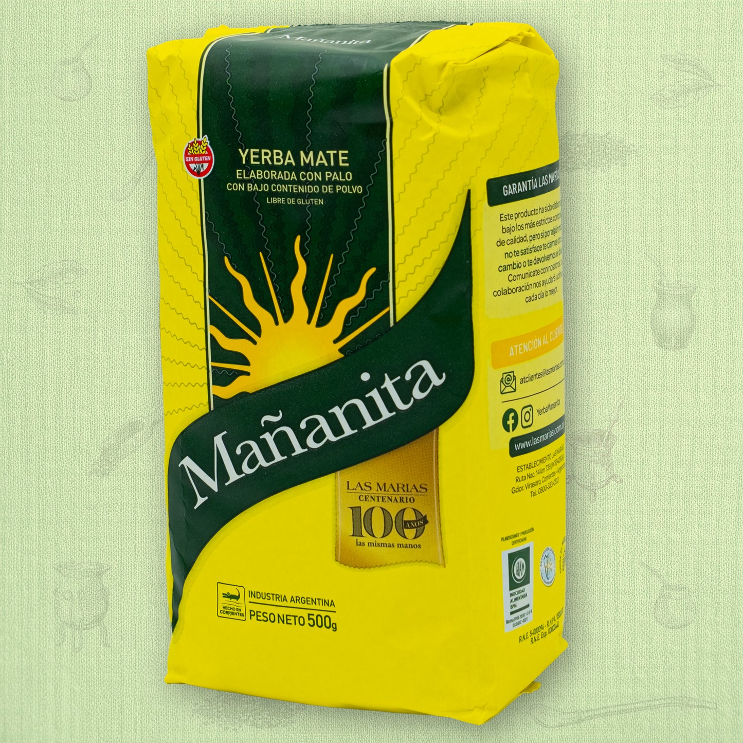 Yerba Mate Mañanita 500g