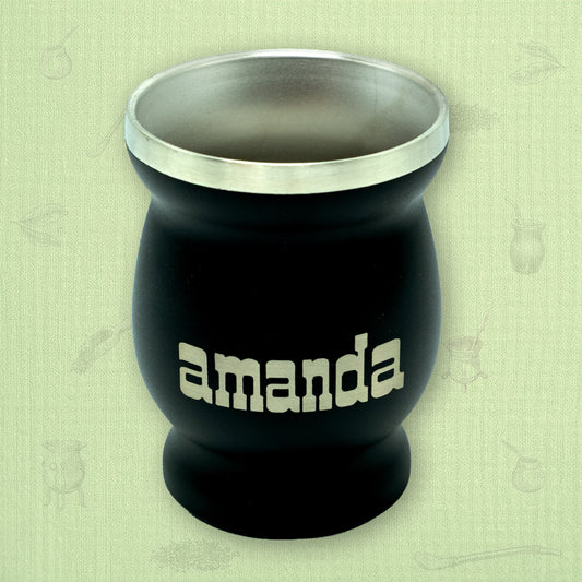 Mate Stainless Steel Amanda -black & gray-