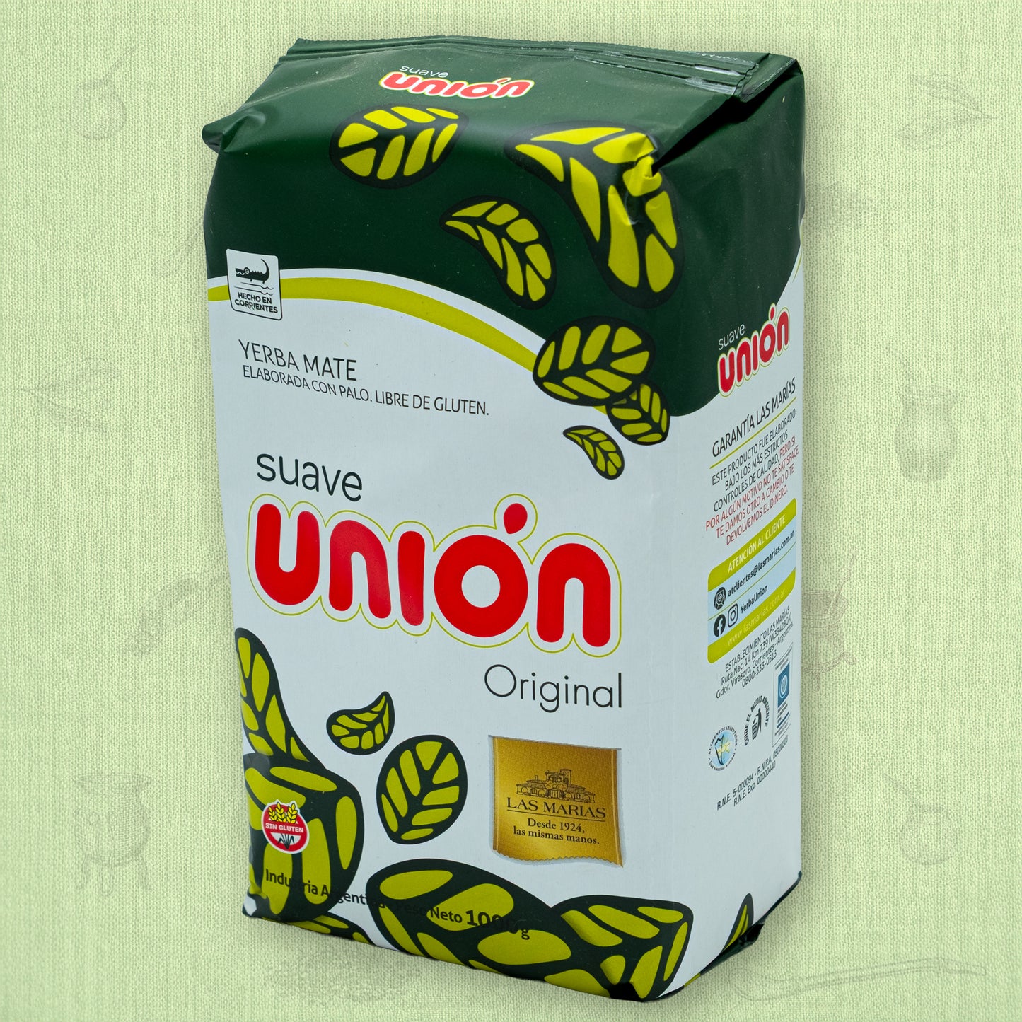 Yerba Mate Unión 1 KG